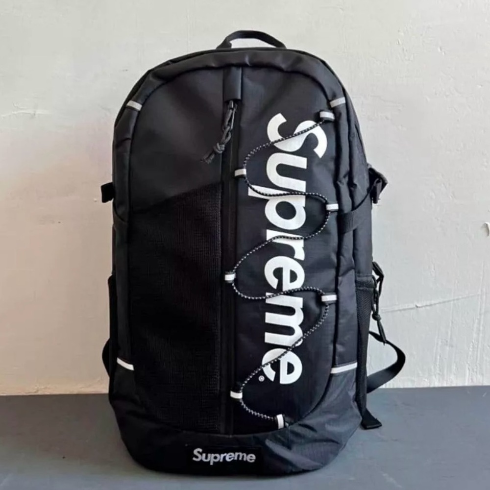 Supreme SS17 Backpack Black Cordura Fabric
